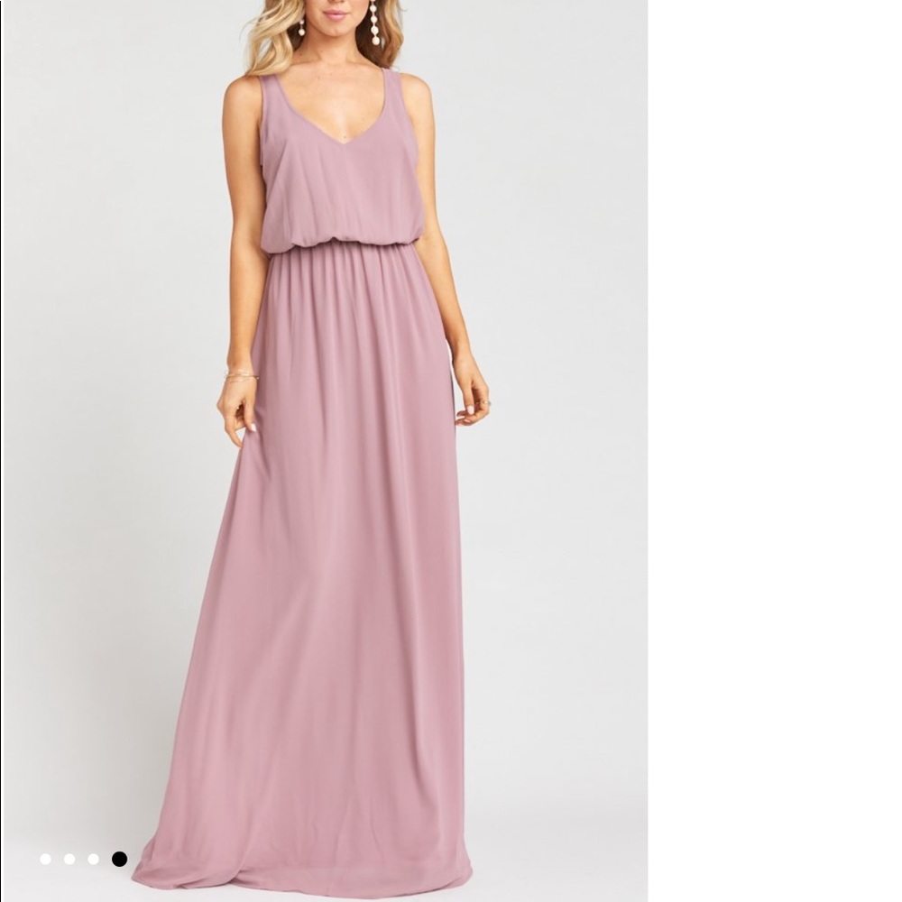 SHOWMEYOURMUMU BRIDESMAIDS DRESS ANTIQUE ROSE